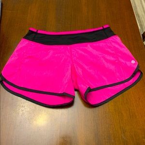 Lululemon speed shorts size 4 tall